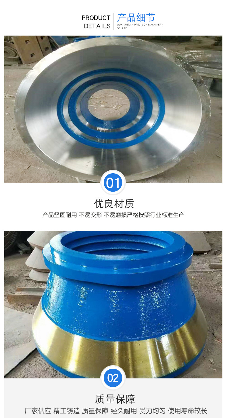 Cone Crusher Mantle & Concave