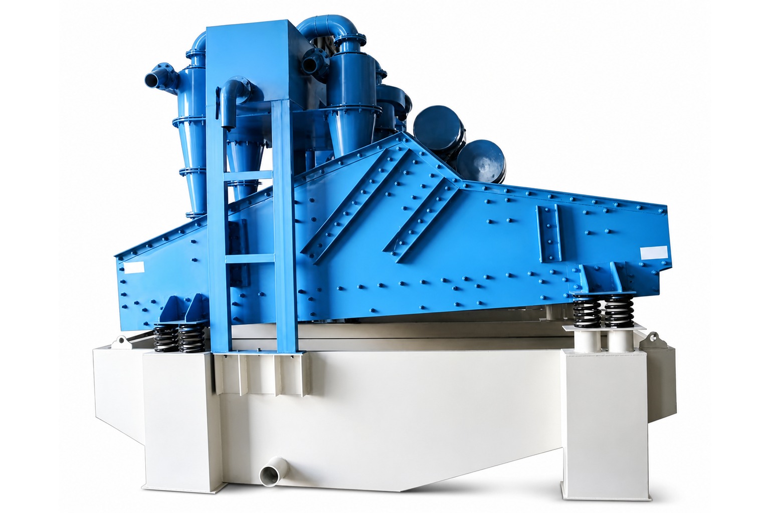 Fine sand recovery machine