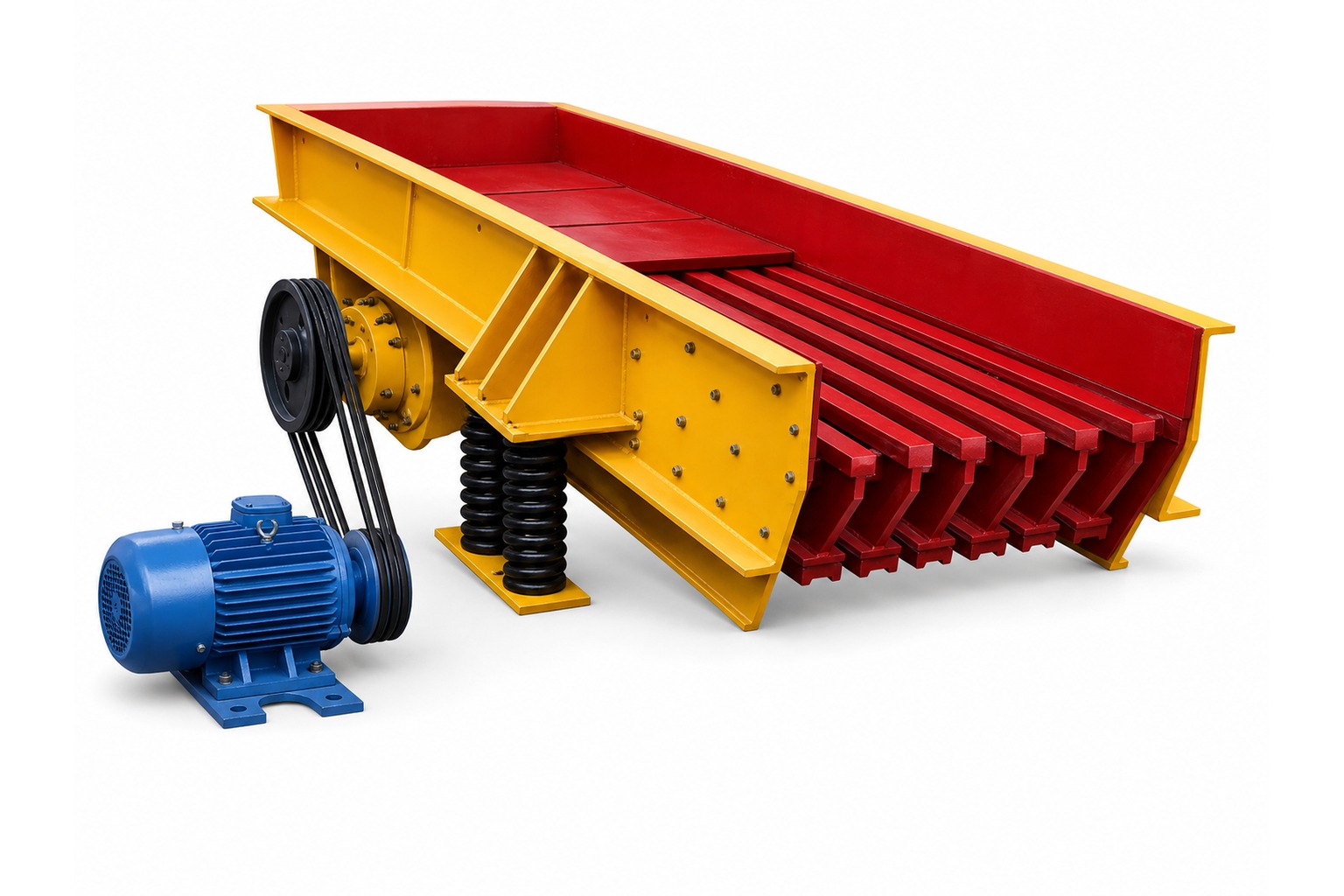 Vibrating feeder machine