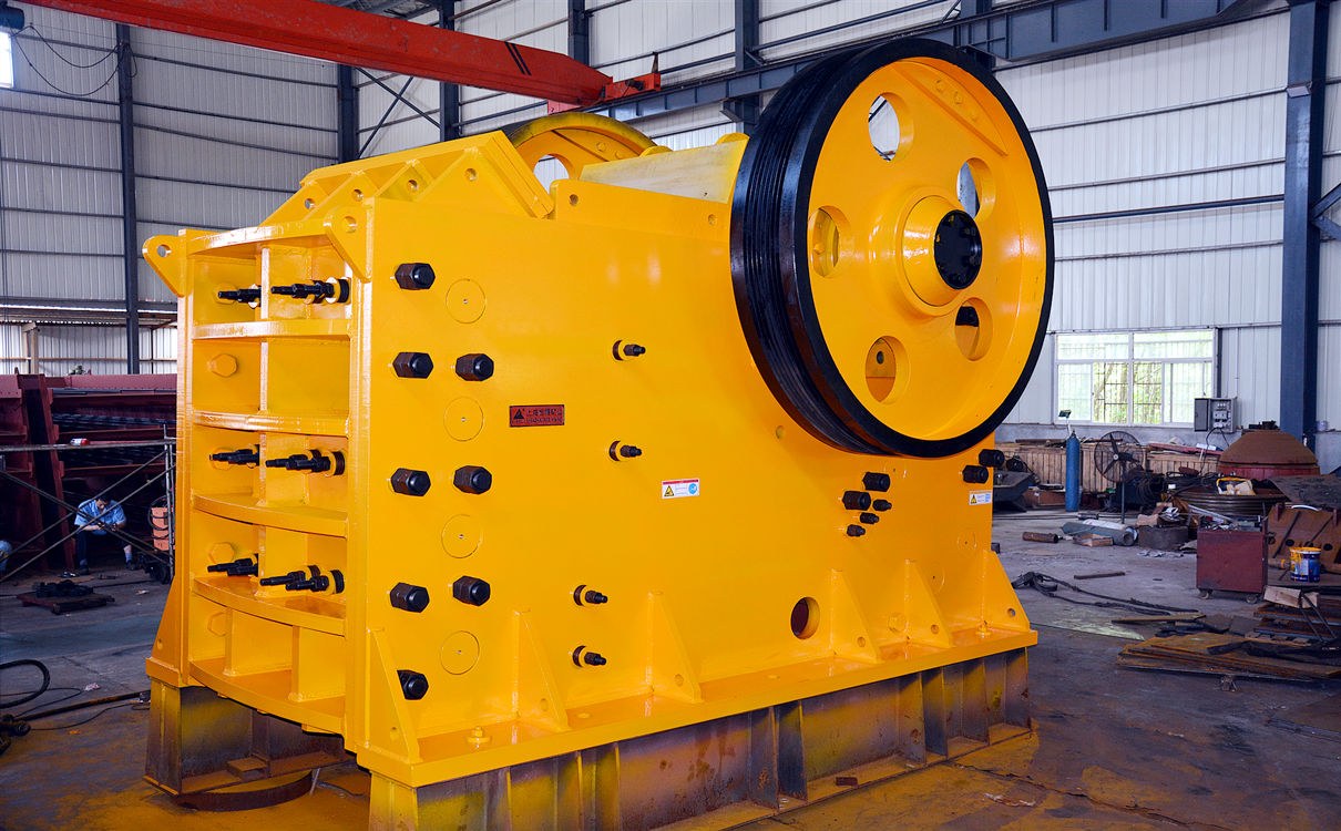 Jaw crusher equipment view