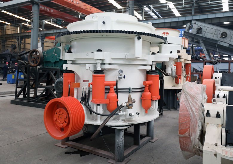 Cone crusher machine for secondary crushing