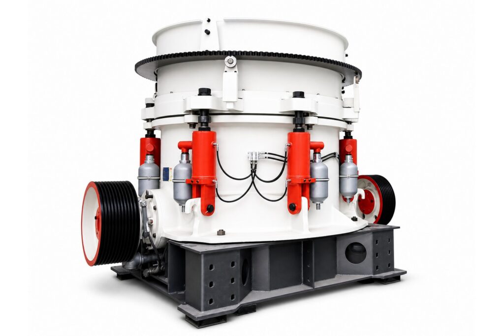 Multi-cylinder hydraulic cone crusher